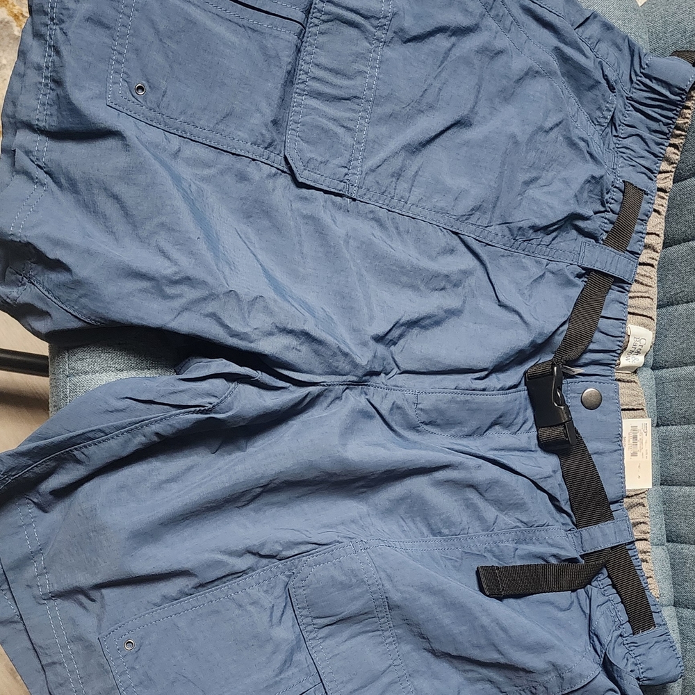 Croft & Barrow Blue Athletic Shorts - Picture 2 of 3